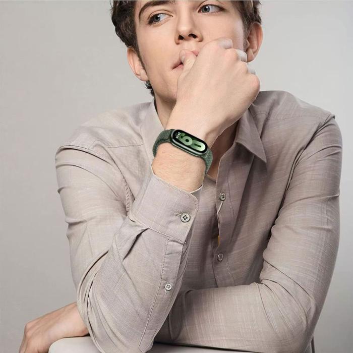 Bild 5, Tech-Protect Xiaomi Smart Band 10/9/8 Armband NylonMag