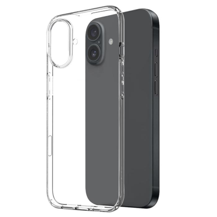Bild 2, NORTHJO iPhone 16 Plus 3in1 Komplett Skyddspaket Transparent