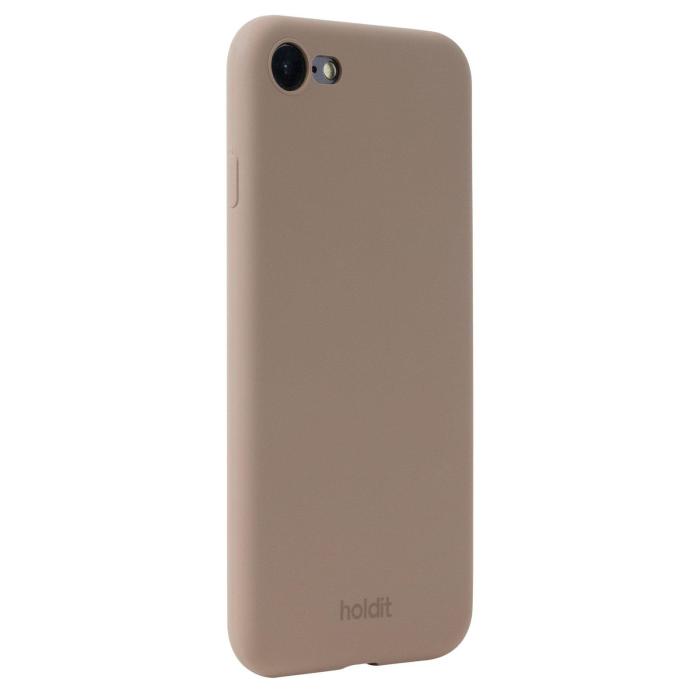 Bild 2, holdit iPhone 7/8/SE Mobilskal Silikon Mocha Brown