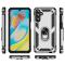 Samsung Galaxy A15 5G Skal Armor Ring Hybrid Silver