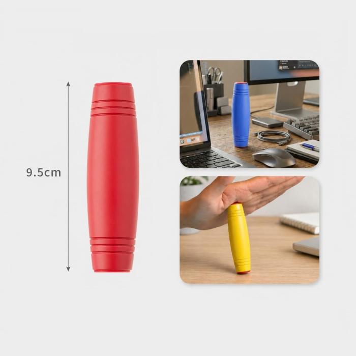 Bild 4, Fidget Rollver Flip Bar - Svart
