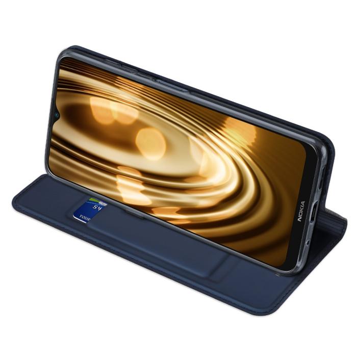 Bild 3, DUX DUCIS Nokia G10 / G20 Fodral Skin Pro Läder Blå
