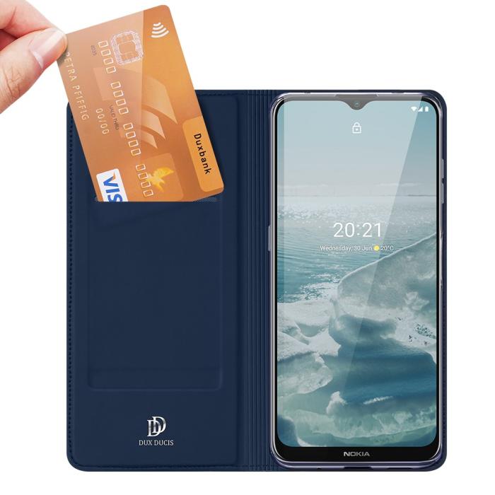 Bild 4, DUX DUCIS Nokia G10 / G20 Fodral Skin Pro Läder Blå