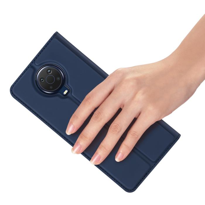 Bild 6, DUX DUCIS Nokia G10 / G20 Fodral Skin Pro Läder Blå