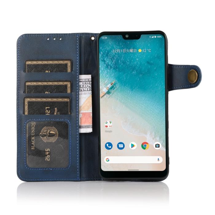 Bild 6, KHAZNEH Samsung Galaxy S22 Fodral Läder Blå