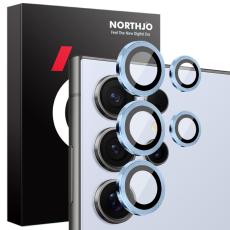 NORTHJO Galaxy S25 Ultra Linsskydd H&auml;rdat Glas Bl&aring;