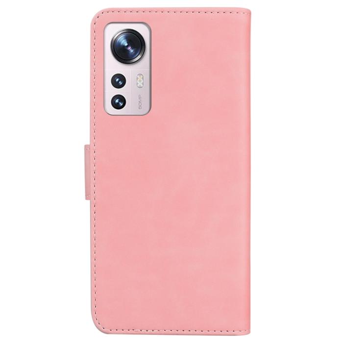 Bild 3, Xiaomi 12 Pro Fodral Skin Touch Ljus Rosa
