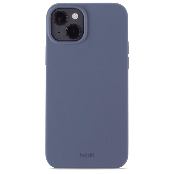Bild 1, holdit iPhone 15 Plus Mobilskal Silikon Pacific Blue