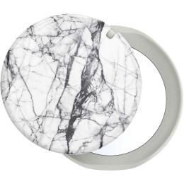 PopSockets Avtagbart Grip Ställfunktion LUXE PopMirror Mirror Dove Marble Gloss