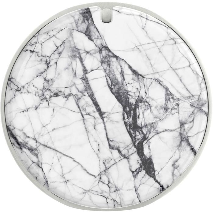 Bild 4, PopSockets Avtagbart Grip Ställfunktion LUXE PopMirror Mirror Dove Marble Gloss