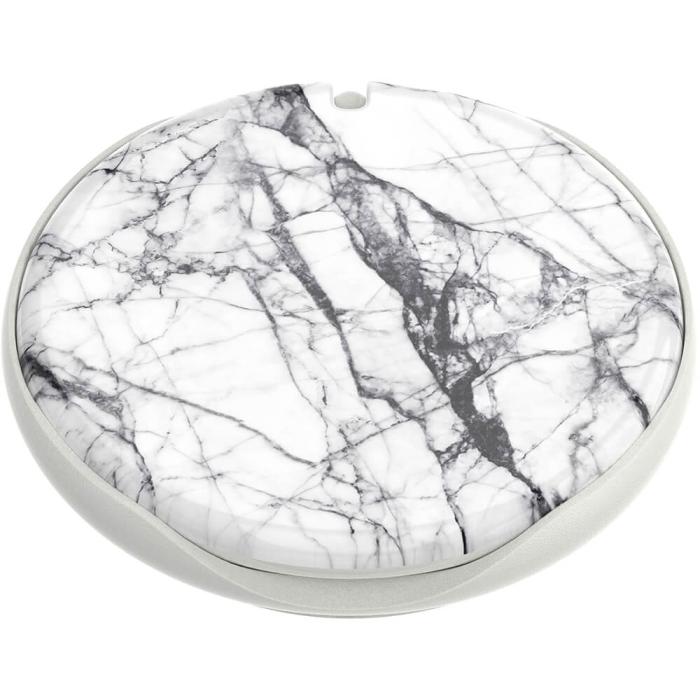 Bild 5, PopSockets Avtagbart Grip Ställfunktion LUXE PopMirror Mirror Dove Marble Gloss