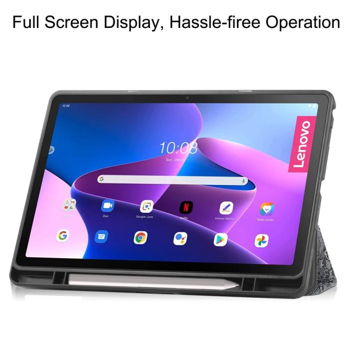 Bild 3, Lenovo Tab M10 Plus Gen 3 Fodral Tri-Fold Eiffeltornet