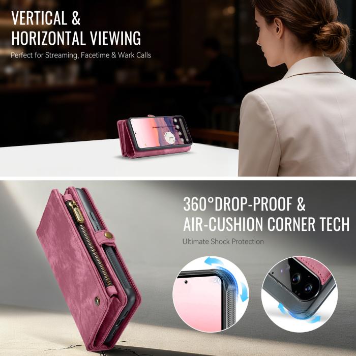 Bild 4, CASEME Google Pixel 11 / 11 Pro Fodral 2in1 Multifunktionell