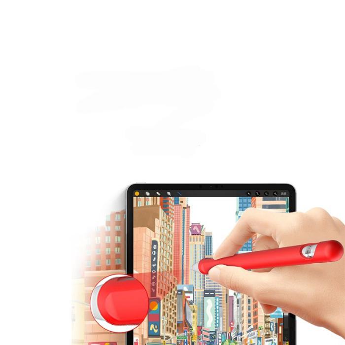 Bild 3, Tech-Protect Apple Pen 1 Skal Smooth Silikon Svart