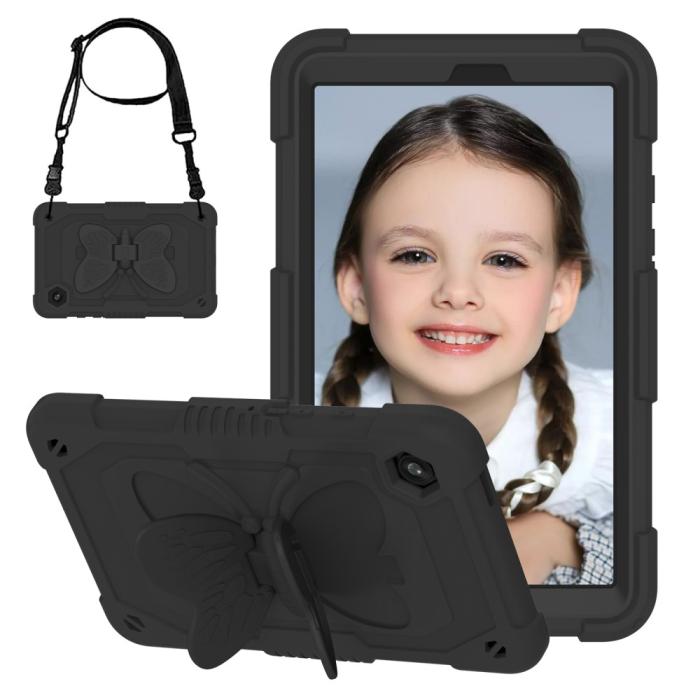 Bild 1, Samsung Galaxy Tab A9 Fodral Butterfly Shockproof Hybrid