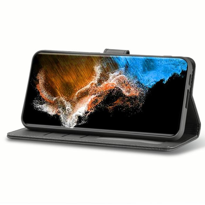 Bild 3, LC.IMEEKE Samsung Galaxy S24 Plus Fodral Läder Svart
