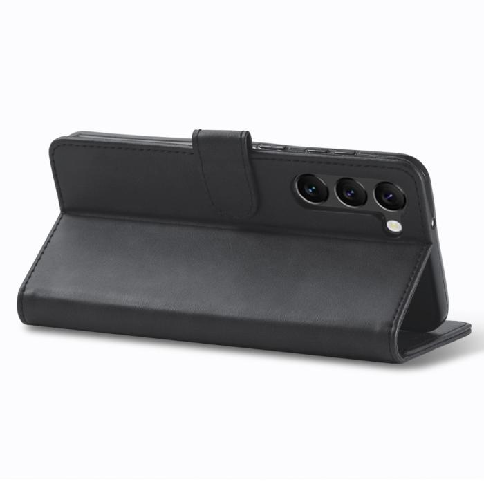 Bild 4, LC.IMEEKE Samsung Galaxy S24 Plus Fodral Läder Svart