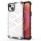 iPhone 15 Plus Skal Honeycomb Shockproof Vit