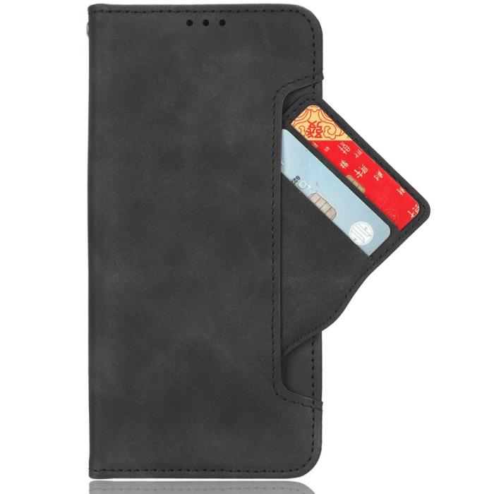 Bild 2, Motorola Edge 50 Fusion 5G Fodral Med Avtagbart Kortfodral Svart