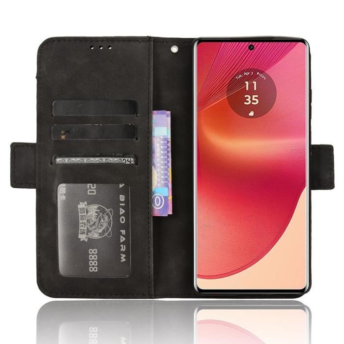 Bild 3, Motorola Edge 50 Fusion 5G Fodral Med Avtagbart Kortfodral Svart