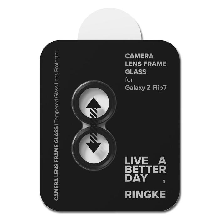 Bild 4, Ringke Galaxy Z Flip 7 2-PACK Linsskydd Svart