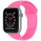 Apple Watch 38/40/41 mm Silikon Armband (M/L) Hot Pink