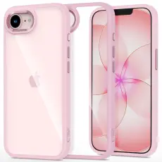 Tech-Protect iPhone 17e / 16e Skal MagMat Rosa / Transparent