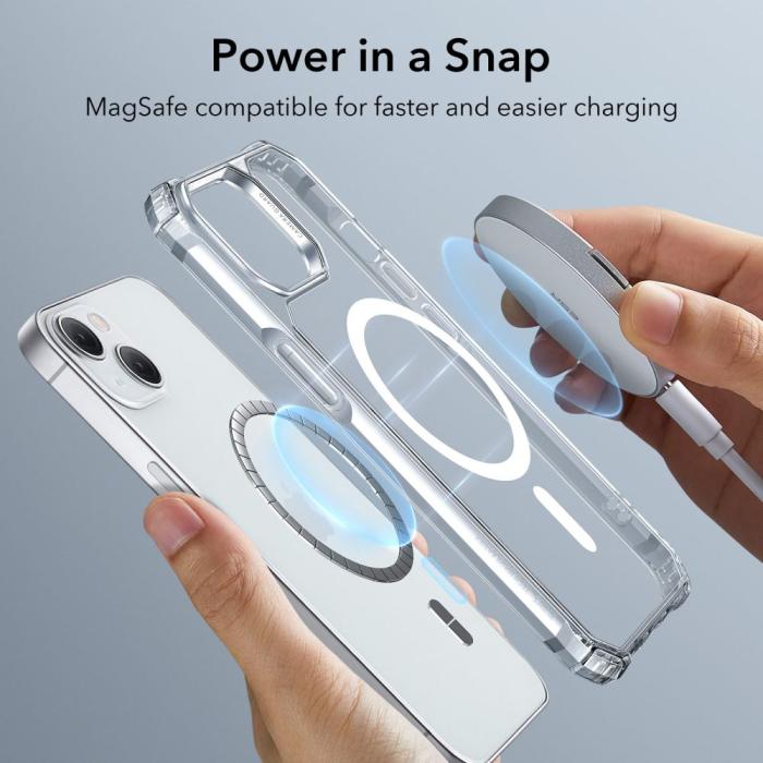 Bild 2, ESR iPhone 15 Plus / 14 Plus Skal Air Armor HaloLock MagSafe Transparent