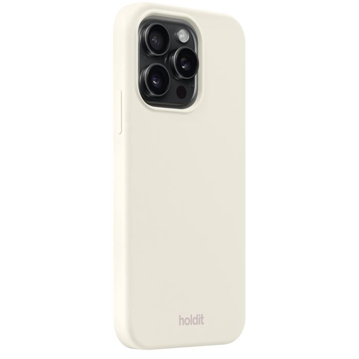 Bild 2, holdit iPhone 15 Pro Mobilskal Silikon Soft Linen