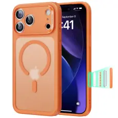 ESR iPhone 17 Pro Max Skal MagSafe Classic Hybrid Frosted Orange