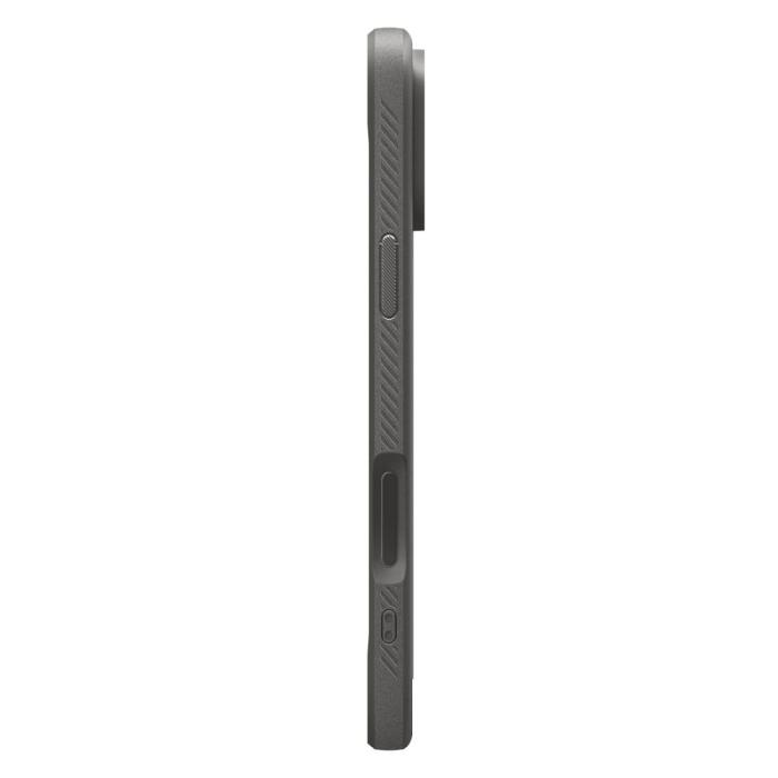 Bild 5, Spigen iPhone 17 Pro Skal MagSafe Rugged Armor Grå