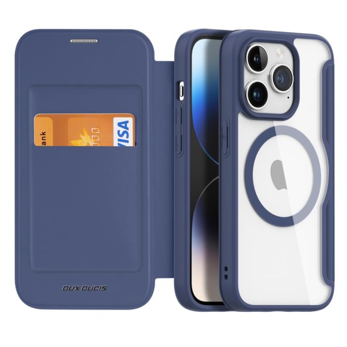 Bild 1, DUX DUCIS iPhone 15 Pro Fodral MagSafe Skin X Pro Blå