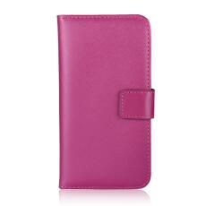 Sony Xperia 1 - Plånboksfodral I Äkta Läder - Rosa