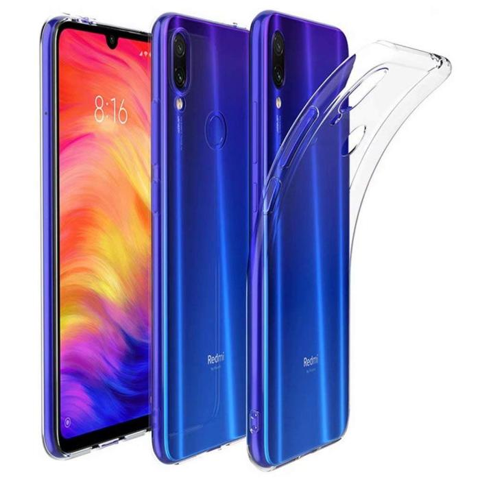 Bild 1, Xiaomi Redmi 7 - Transparent TPU Skal