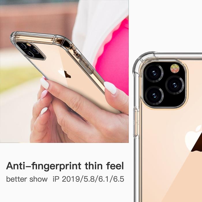 Bild 2, iPhone 11 Pro - Shockproof TPU Skal - Transparent