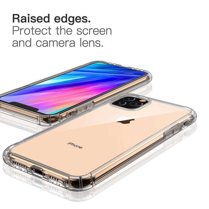 Bild 3, iPhone 11 Pro - Shockproof TPU Skal - Transparent