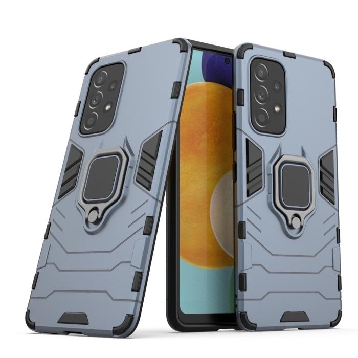 Bild 4, Samsung Galaxy A53 5G Skal Ring Armor Hybrid Navy Blue