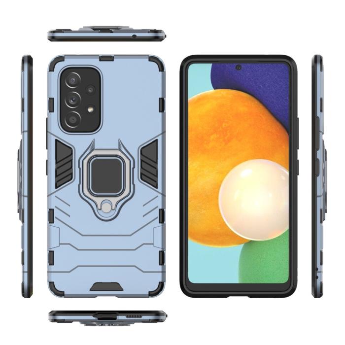Bild 5, Samsung Galaxy A53 5G Skal Ring Armor Hybrid Navy Blue