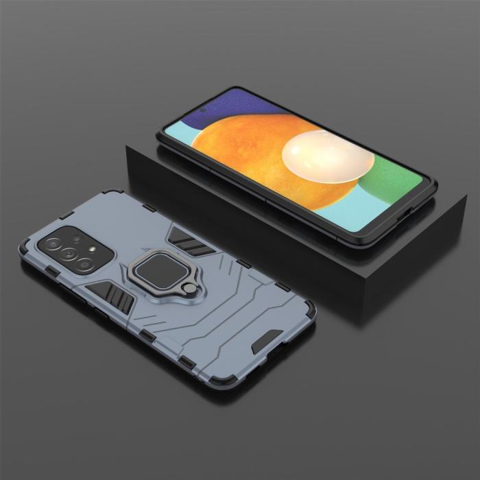 Bild 6, Samsung Galaxy A53 5G Skal Ring Armor Hybrid Navy Blue