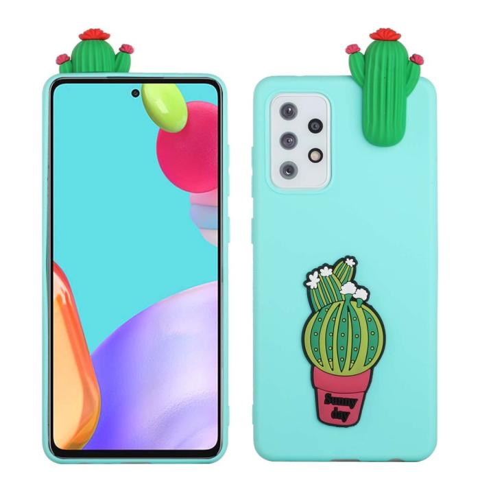 Bild 1, Samsung Galaxy A53 5G Skal 3D Figur Cactus