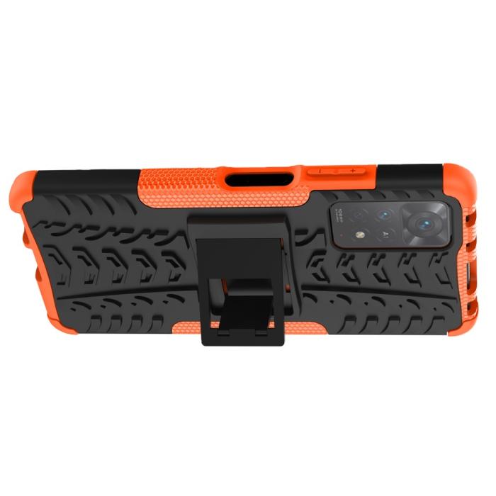 Bild 4, Xiaomi Redmi Note 11 Pro 5G Skal Stöttåligt med Stöd Orange