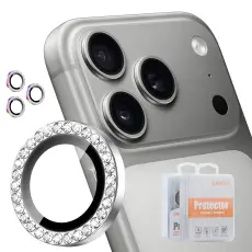 HAT PRINCE iPhone 18 Pro/18 Pro Max Linsskydd Enkay Strass