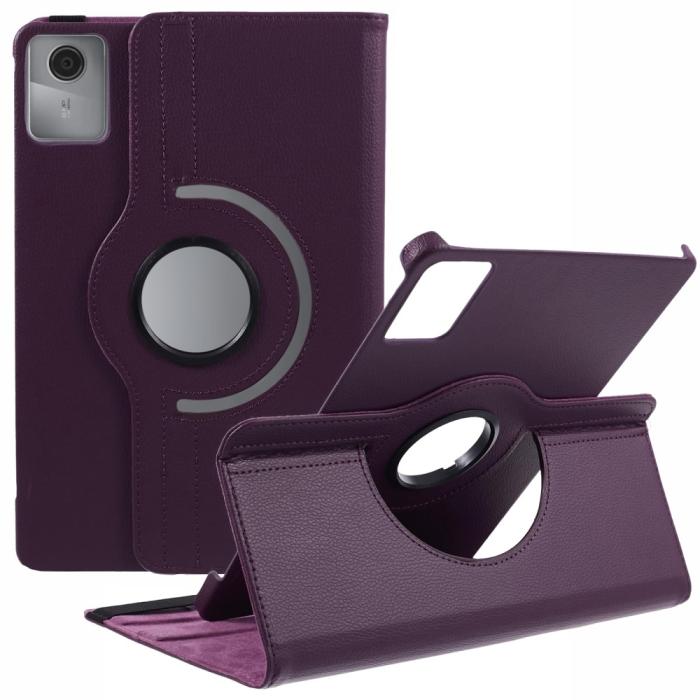 Bild 1, Lenovo Tab M11 Fodral 360° Rotation Lila
