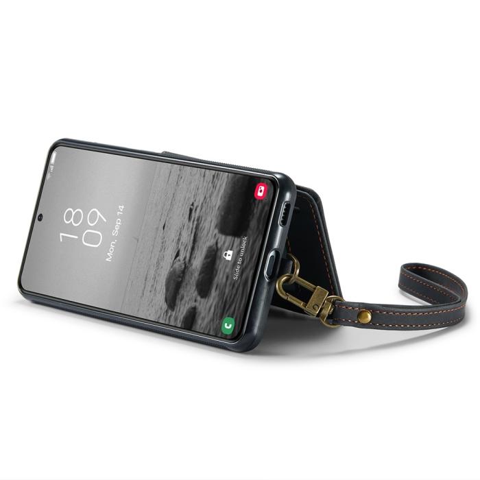 Bild 3, CASEME Galaxy S23 Plus Skal Med Magnetisk Plånbok Svart
