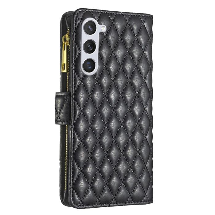 Bild 6, Samsung Galaxy S24 Fodral Diamond Multifunktionell Svart