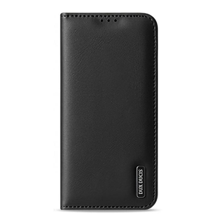 Bild 2, DUX DUCIS Samsung Galaxy S22 Ultra Fodral HIVO Äkta Läder Svart
