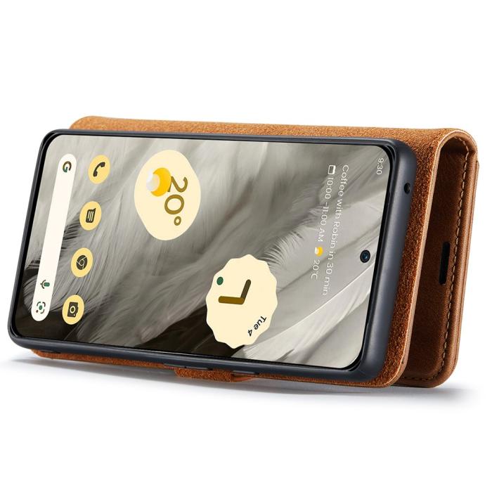 Bild 4, DG.MING Google Pixel 8 2in1 Magnet Fodral / Skal Brun