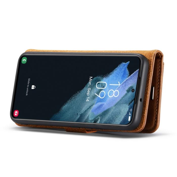 Bild 3, DG.MING Galaxy S23 Plus 2in1 Magnet Fodral / Skal Brun
