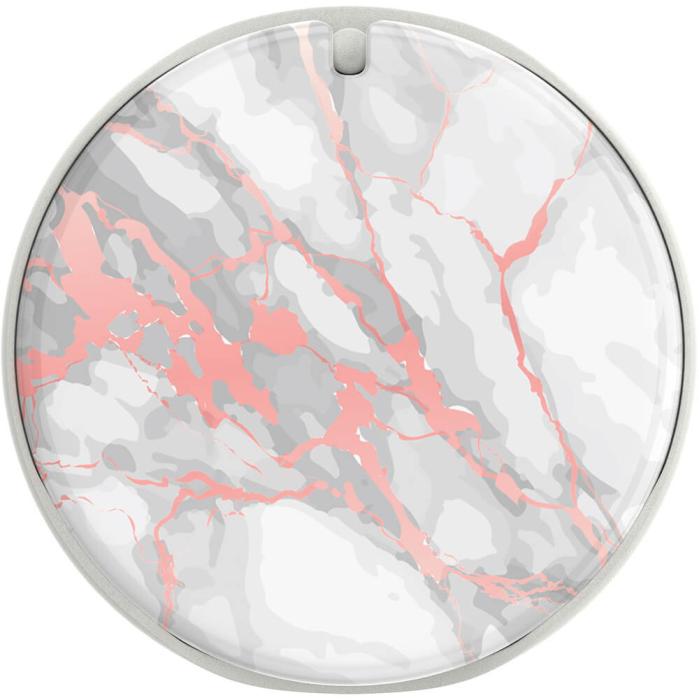 Bild 4, PopSockets Avtagbart Grip Ställfunktion LUXE PopMirror Mirror Lutz Marble