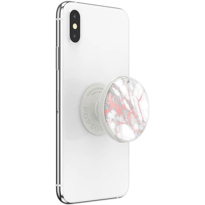 Bild 8, PopSockets Avtagbart Grip Ställfunktion LUXE PopMirror Mirror Lutz Marble